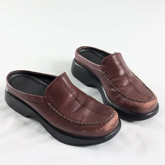 Dansko | Shoes | Dansko Madigan Burgundy Red Brown Platform  display picture 3
